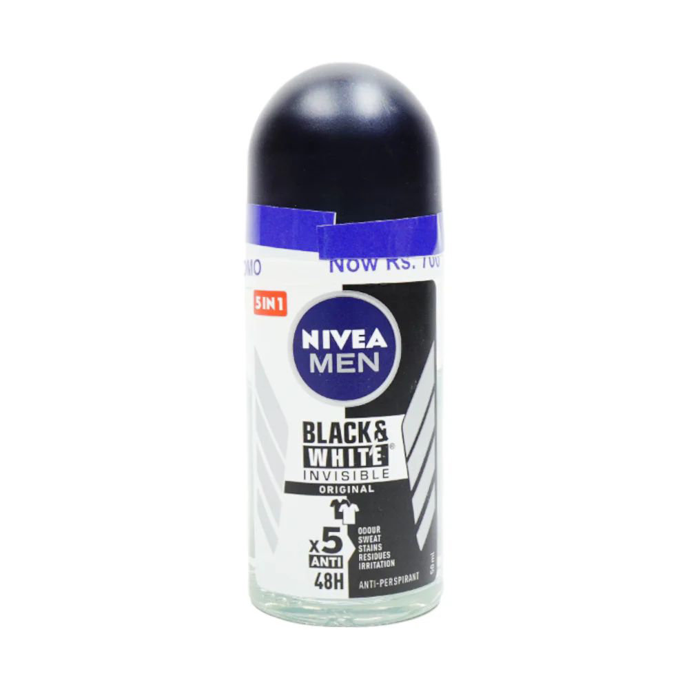 Picture of Nivea Men Black & White Invisible Original Roll-on 50ml