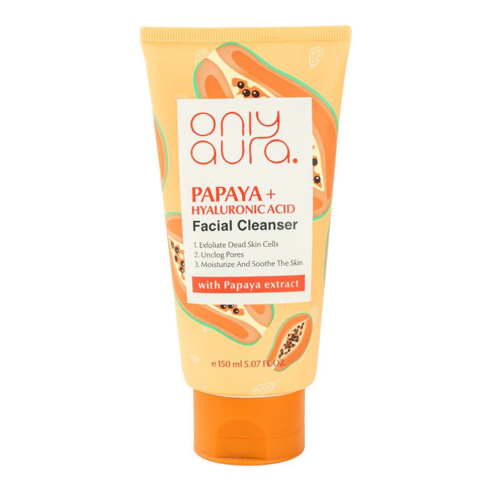 Picture of Only Aura Papaya+hyaluronic Acid Facial Cleanser 150ml