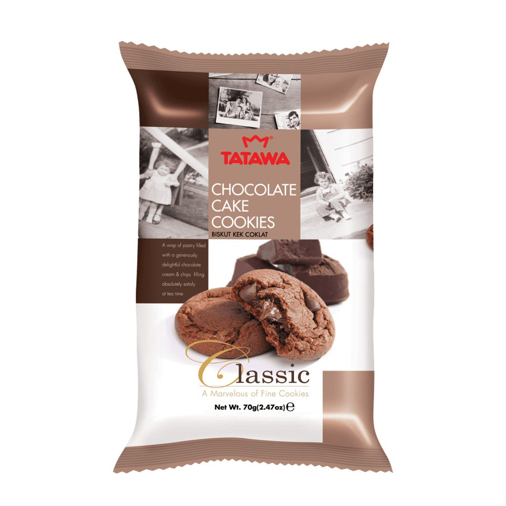 Picture of Tatawa Classic Tiramisu Cookies With Soft Chocolate 70gm