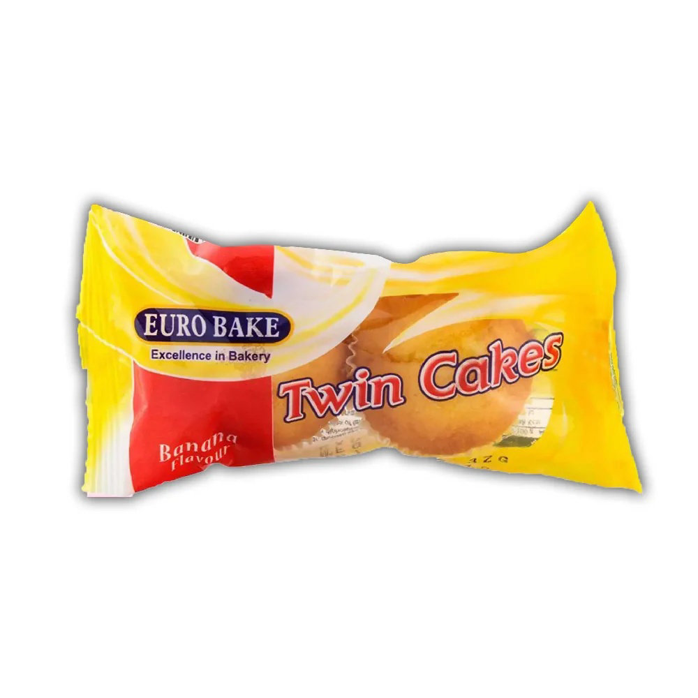 Picture of Euro Bake Banana Flavour Twin Cake 25gm