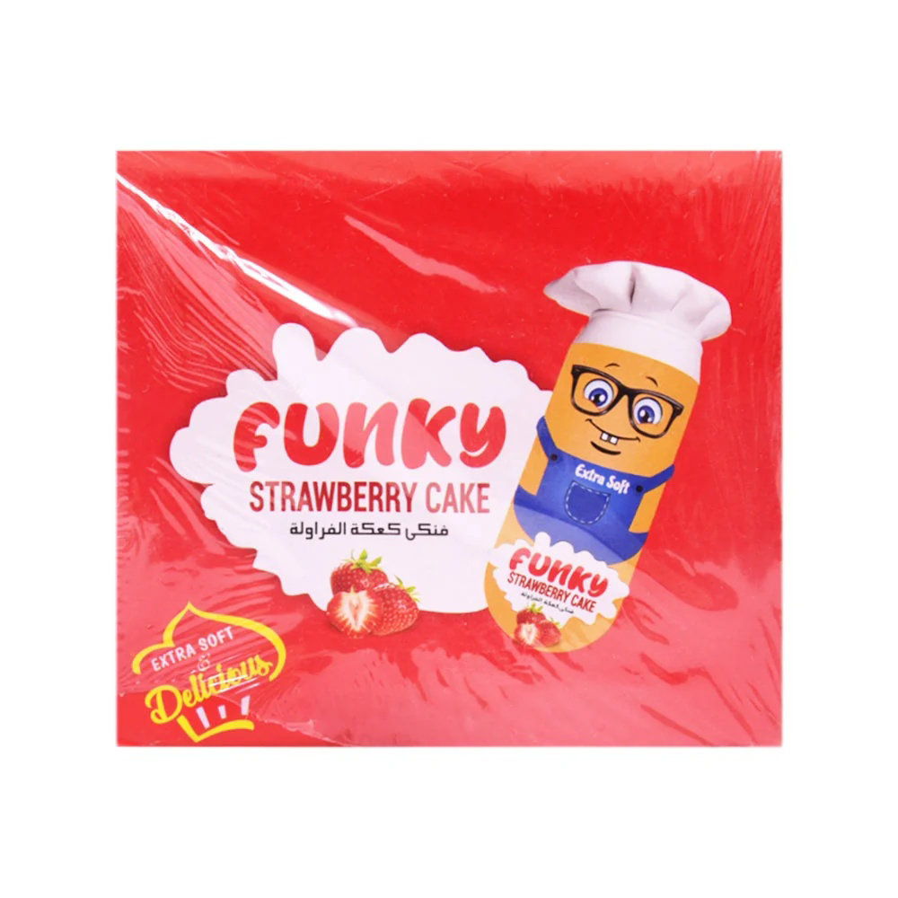 Picture of Funky Extra Soft Strawberry Cake 20gm