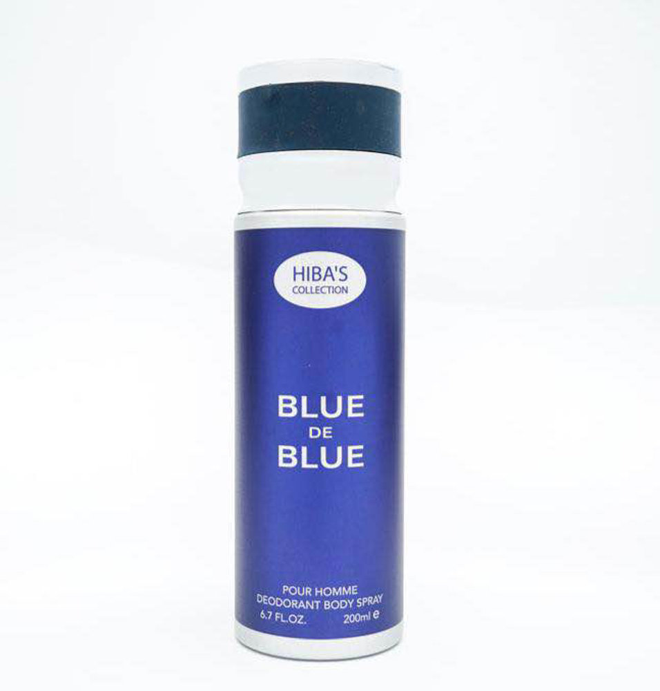 Picture of Hiba's Collection Blue De Blue For Men Body Spray 200ML