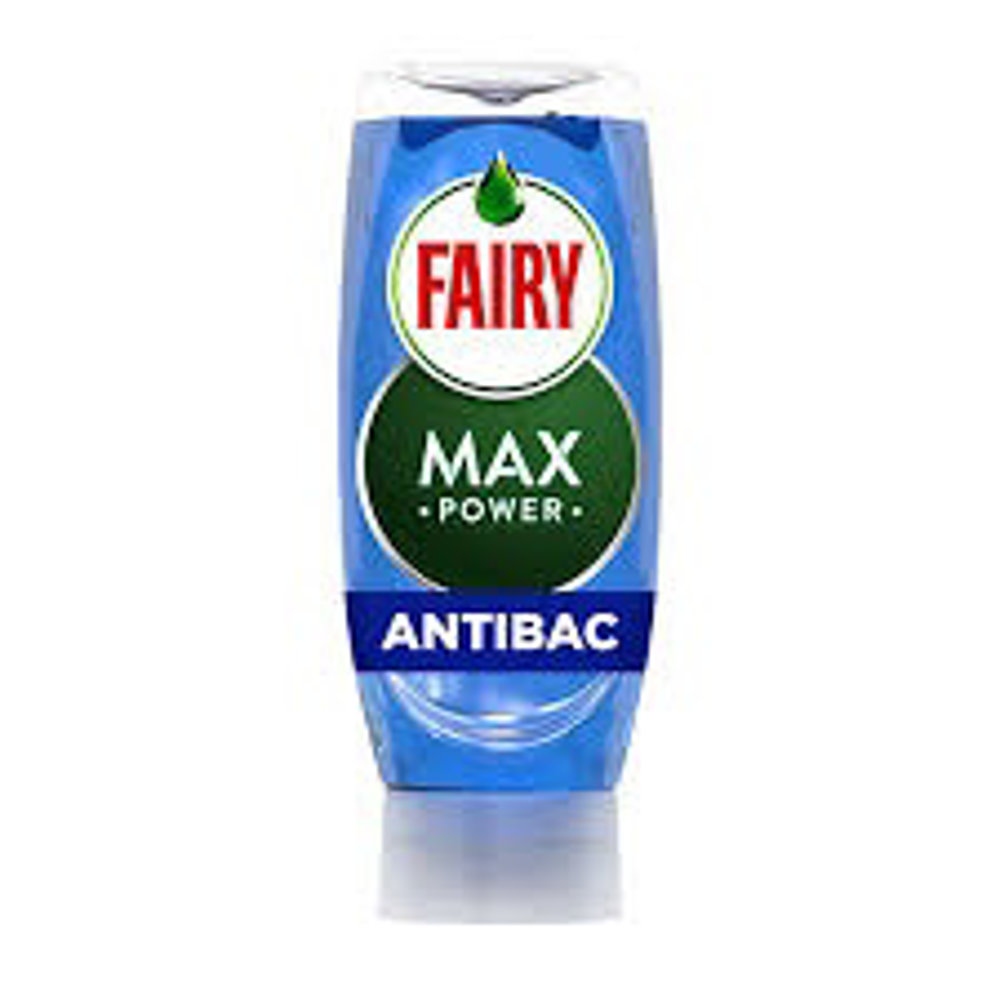 Picture of Fairy Max Power Eucalyptus Antibacterial Dishwash Liquid 450ml