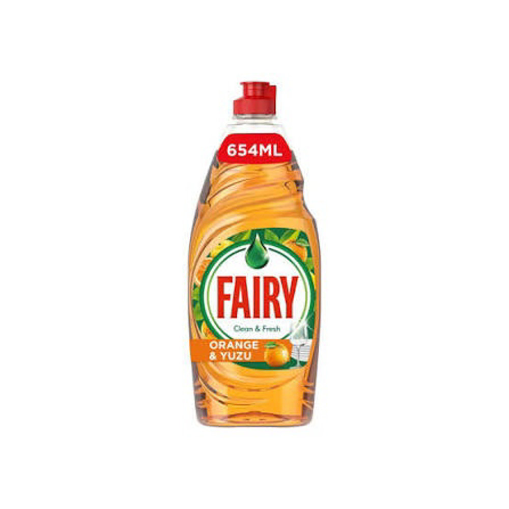 Picture of Fairy Orange & Yuzu Dishwash Liquid 654ml