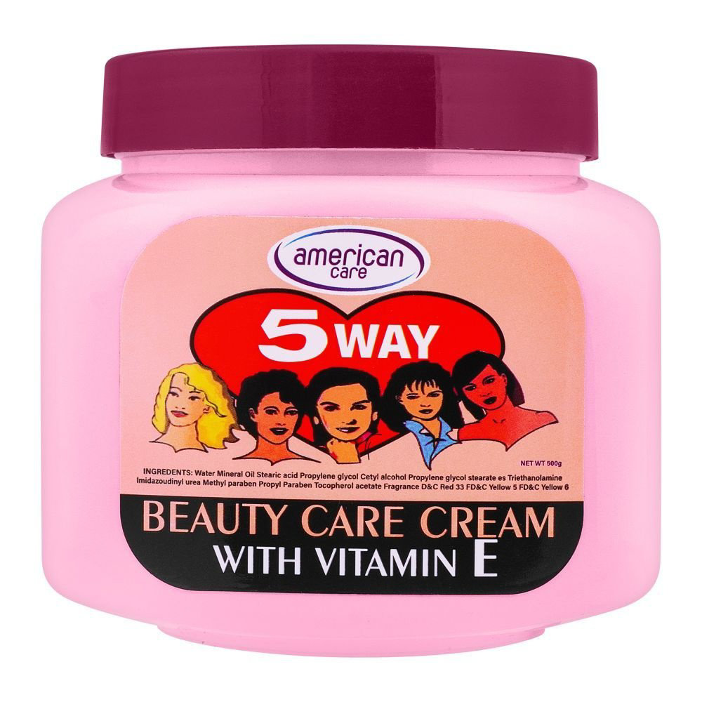 Picture of 5 Way Vitamin E Beauty Care Cream 500gm