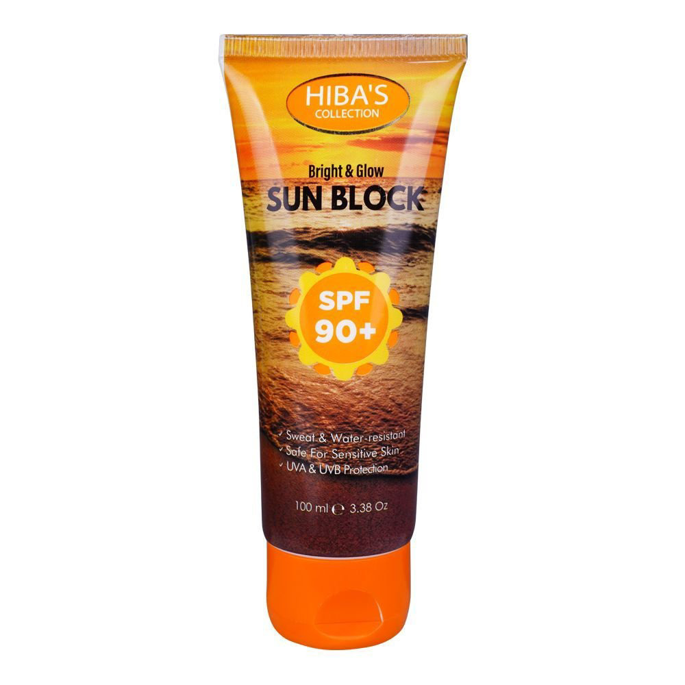 Picture of Hiba's Bright And Glow Sun Block Spf 90 150ml