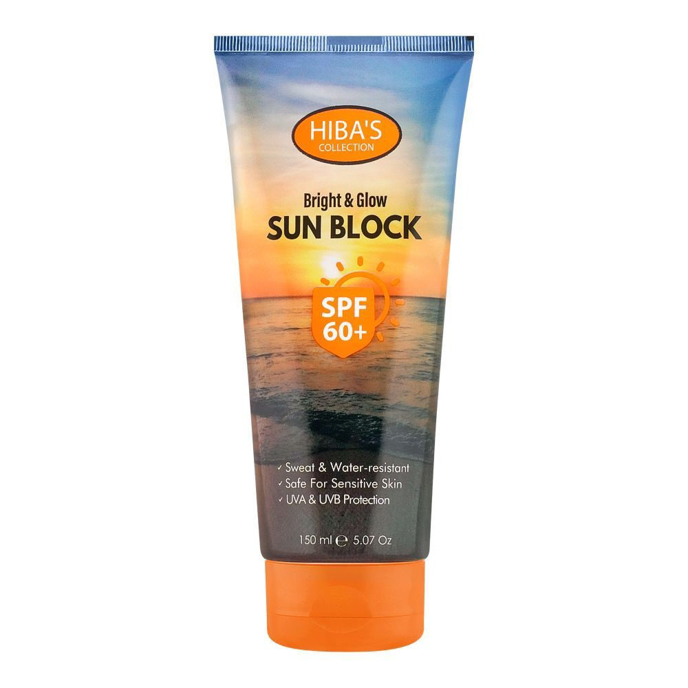 Picture of Hiba's Bright And Glow Sun Block Spf 60 150ml