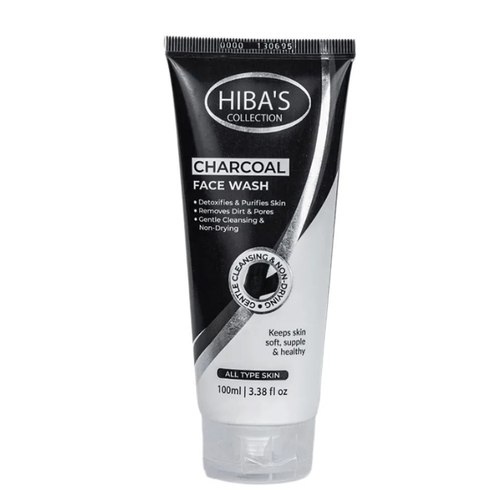 Picture of Hibas Charcoal Foaming Face Wash 100ml