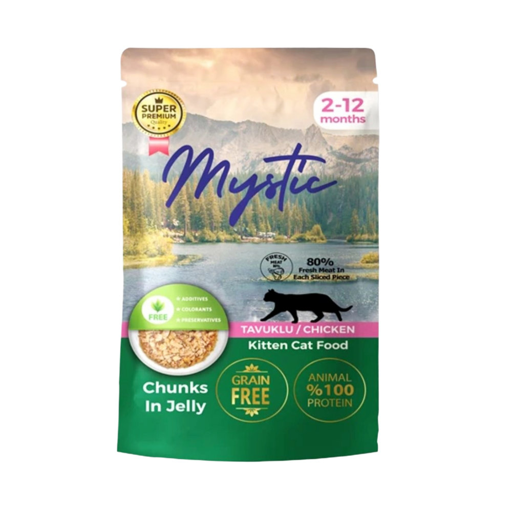 Picture of Mystic Chunks In Jelly Kitten Cat Food 85gm