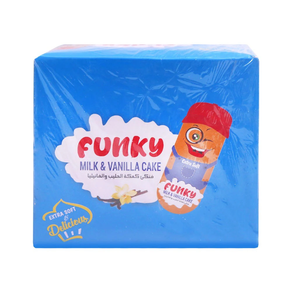 Picture of Funky Extra Soft Milk & Vanilla Cake 20gm