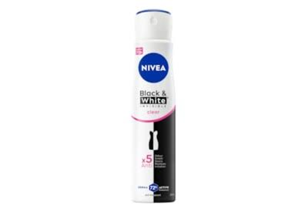 Picture of Nivea Woman Black & White Clear Body Spray 150ml