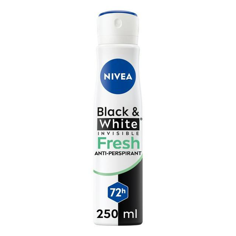 Picture of Nivea Black & White Invisible Fresh Body Spray 250ML