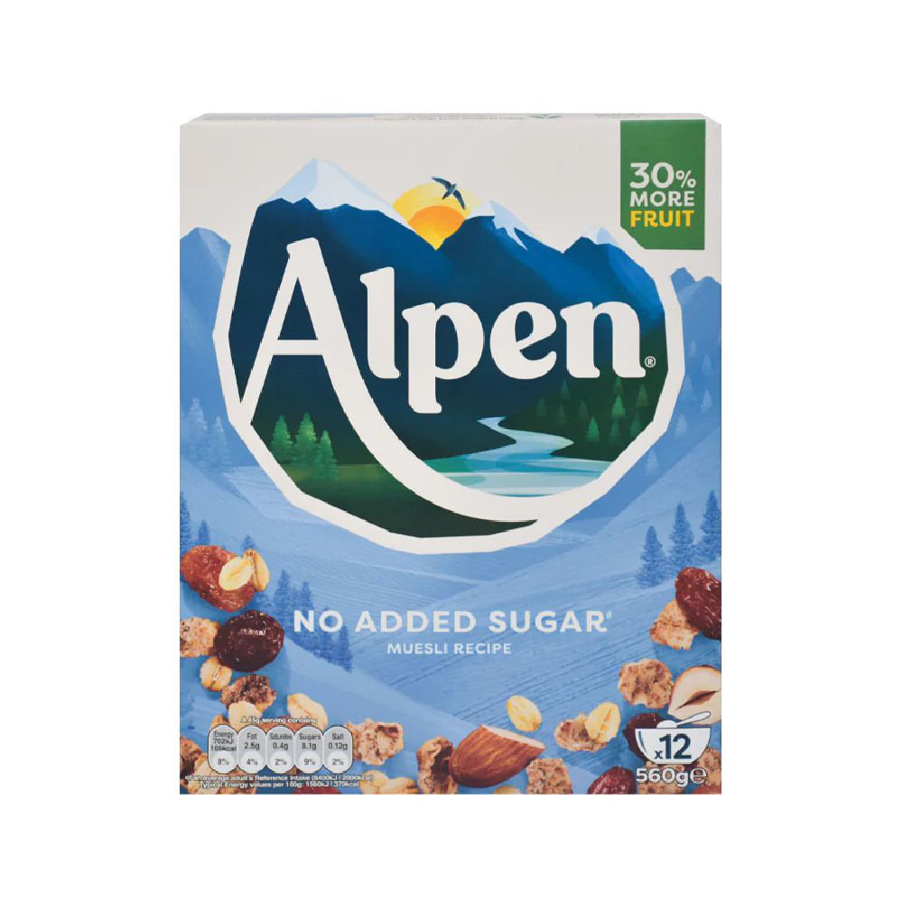 Picture of Alpen No Added Sugar Recipe 560gm