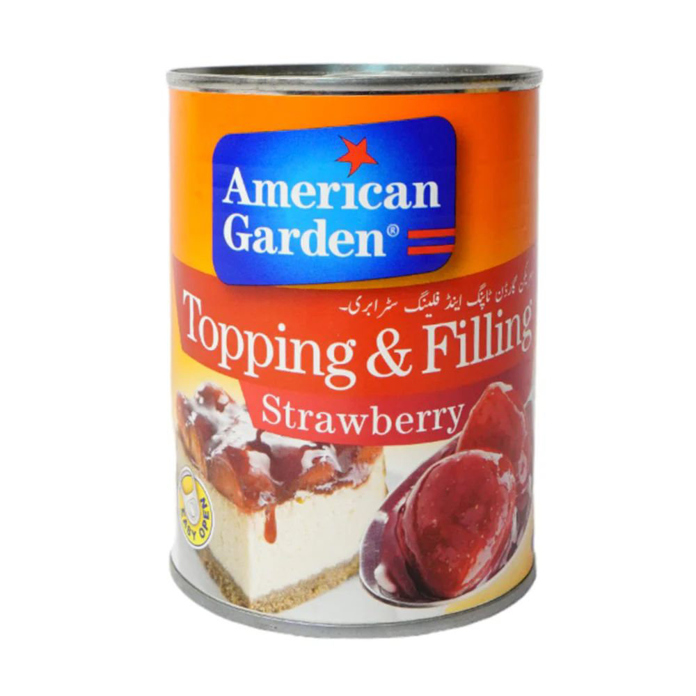 Picture of American Garden Topping & Filling Strawberry 595gm