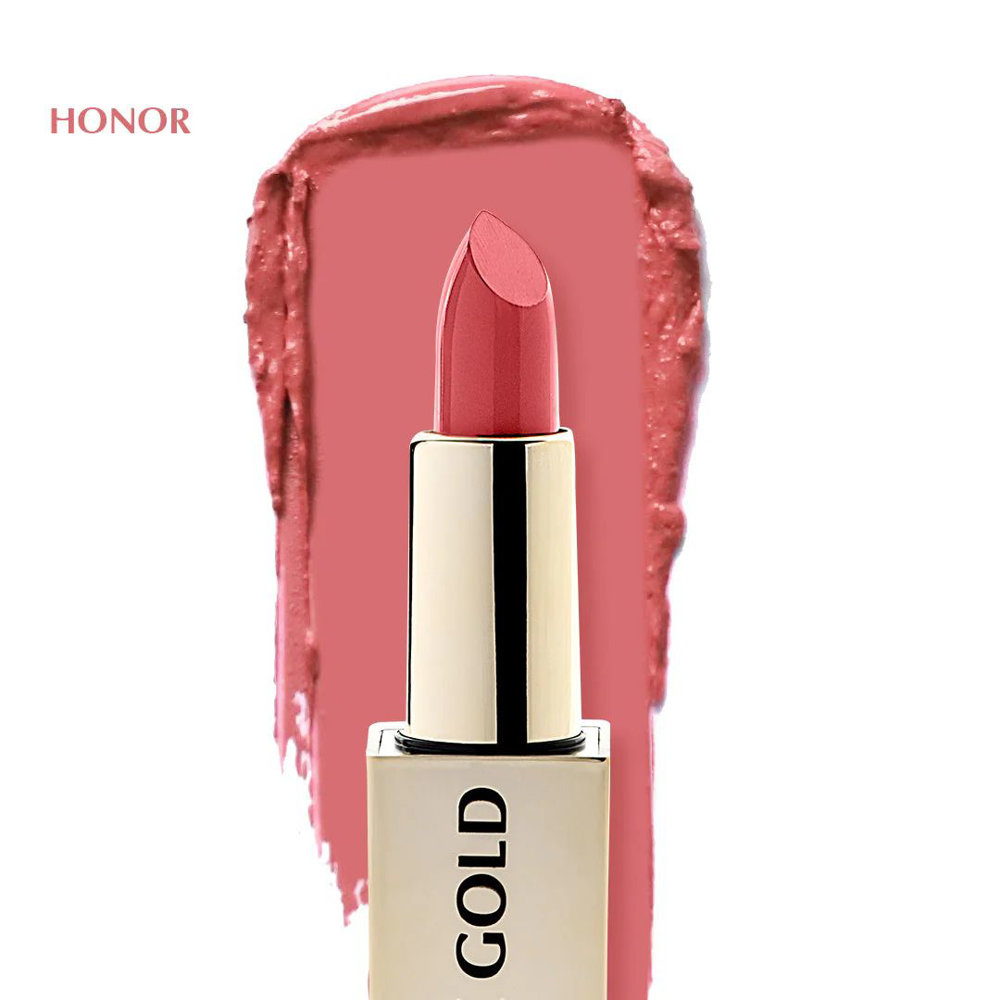 Picture of Bba 24k Gold & Rose Lustre Lipstick Honor 4gm
