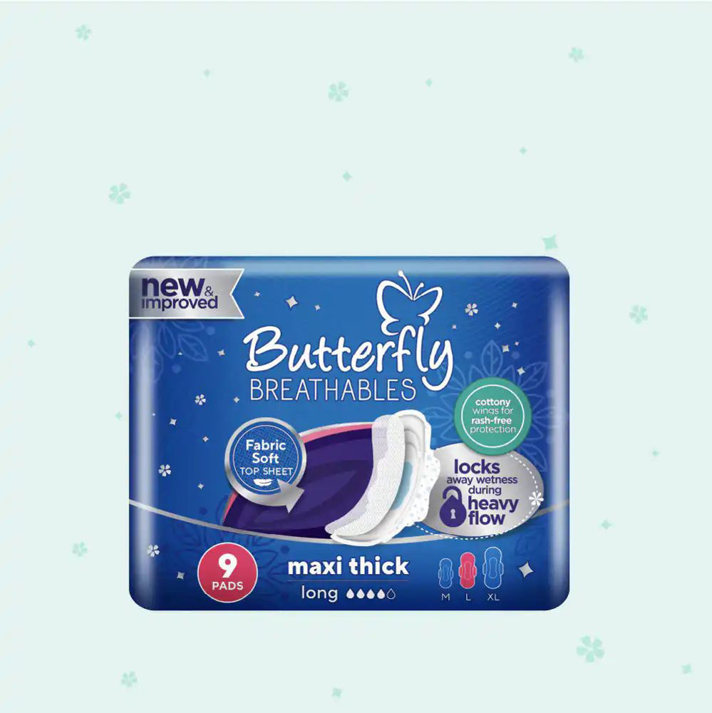 Picture of Butterfly Breathables Fabric Soft 9 Pads