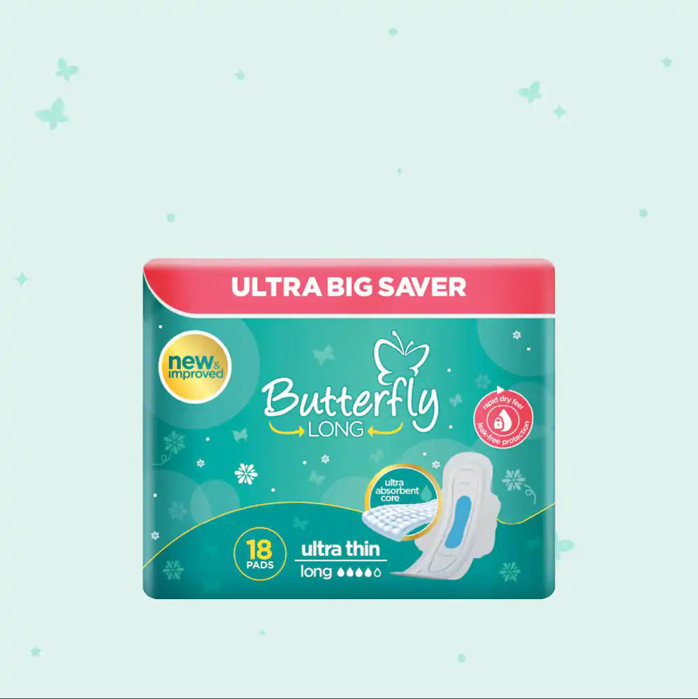 Picture of Butterfly Long Ultra Thin 18pads