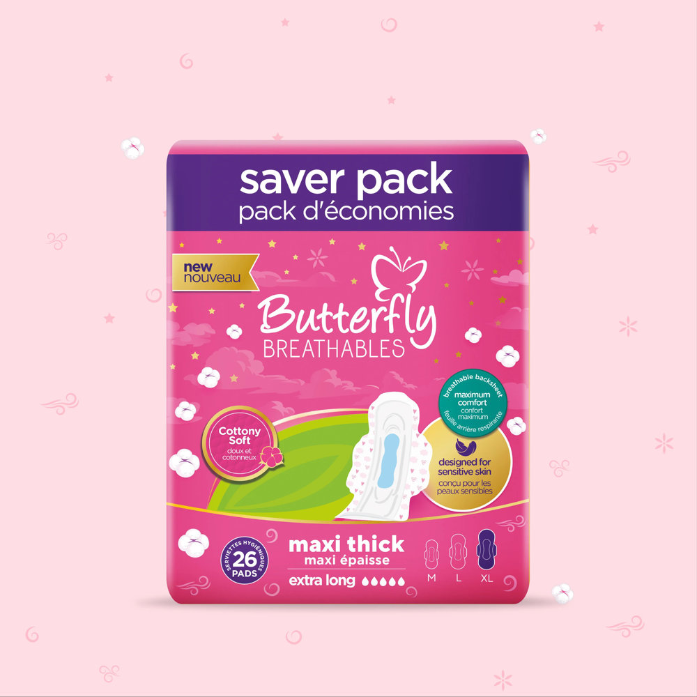 Picture of Butterfly Maxi Thick 26pcs