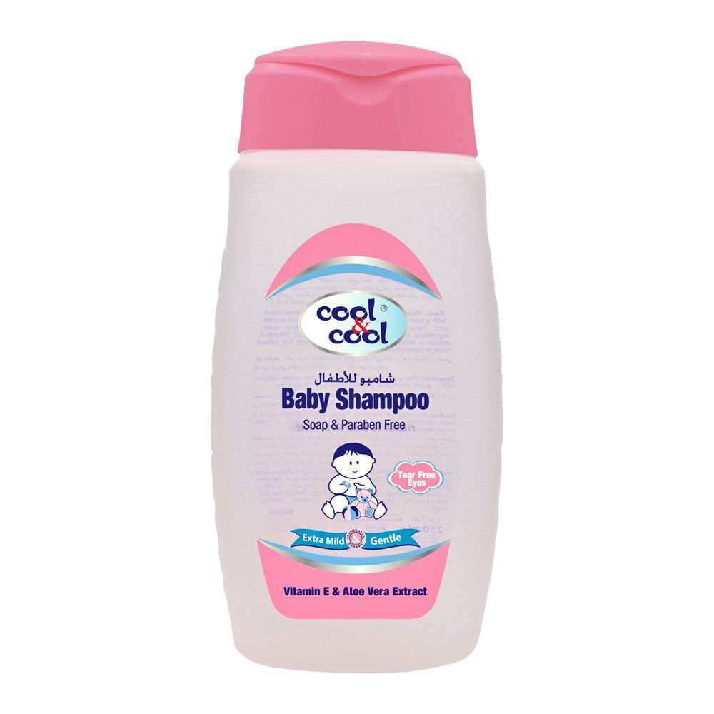 Picture of Cool & Cool Baby Shampoo Vitamin E & Aloe Vera 250ml