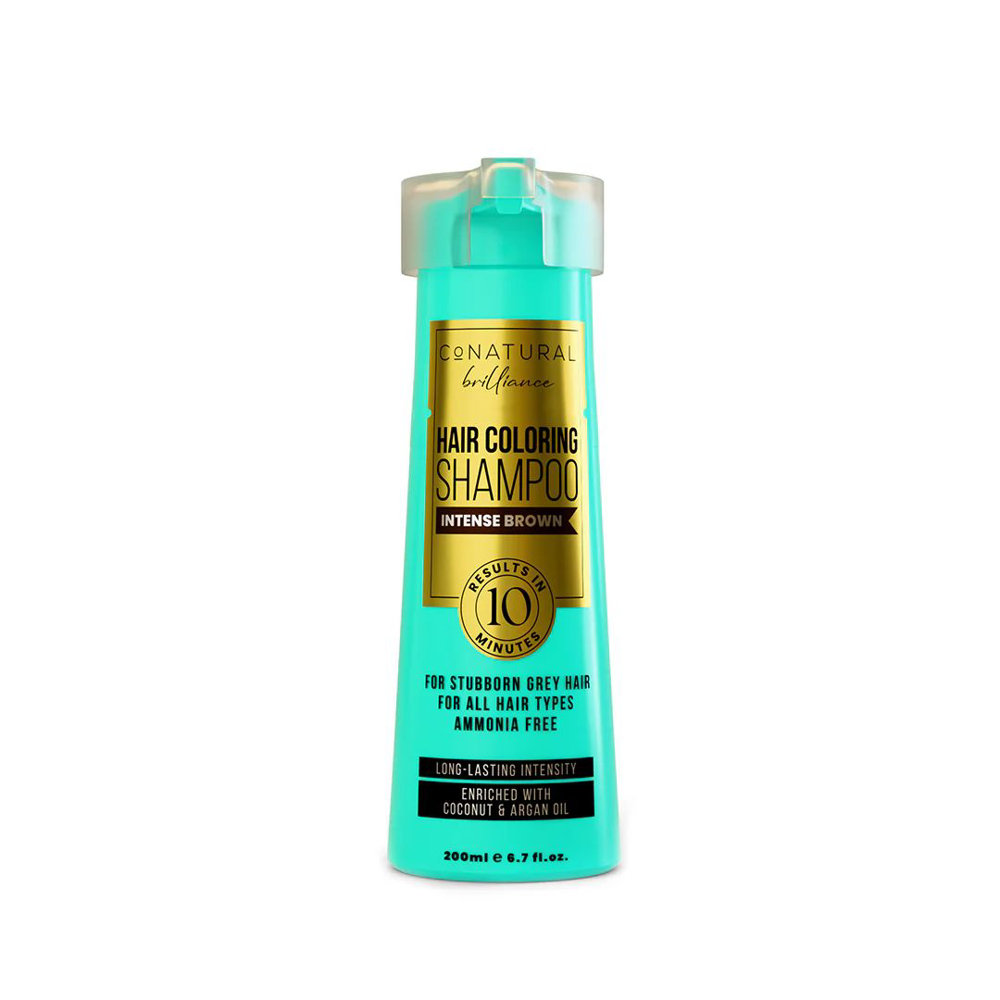 Picture of Conatural Intense Brown Hair Coloring Shampoo 200ml