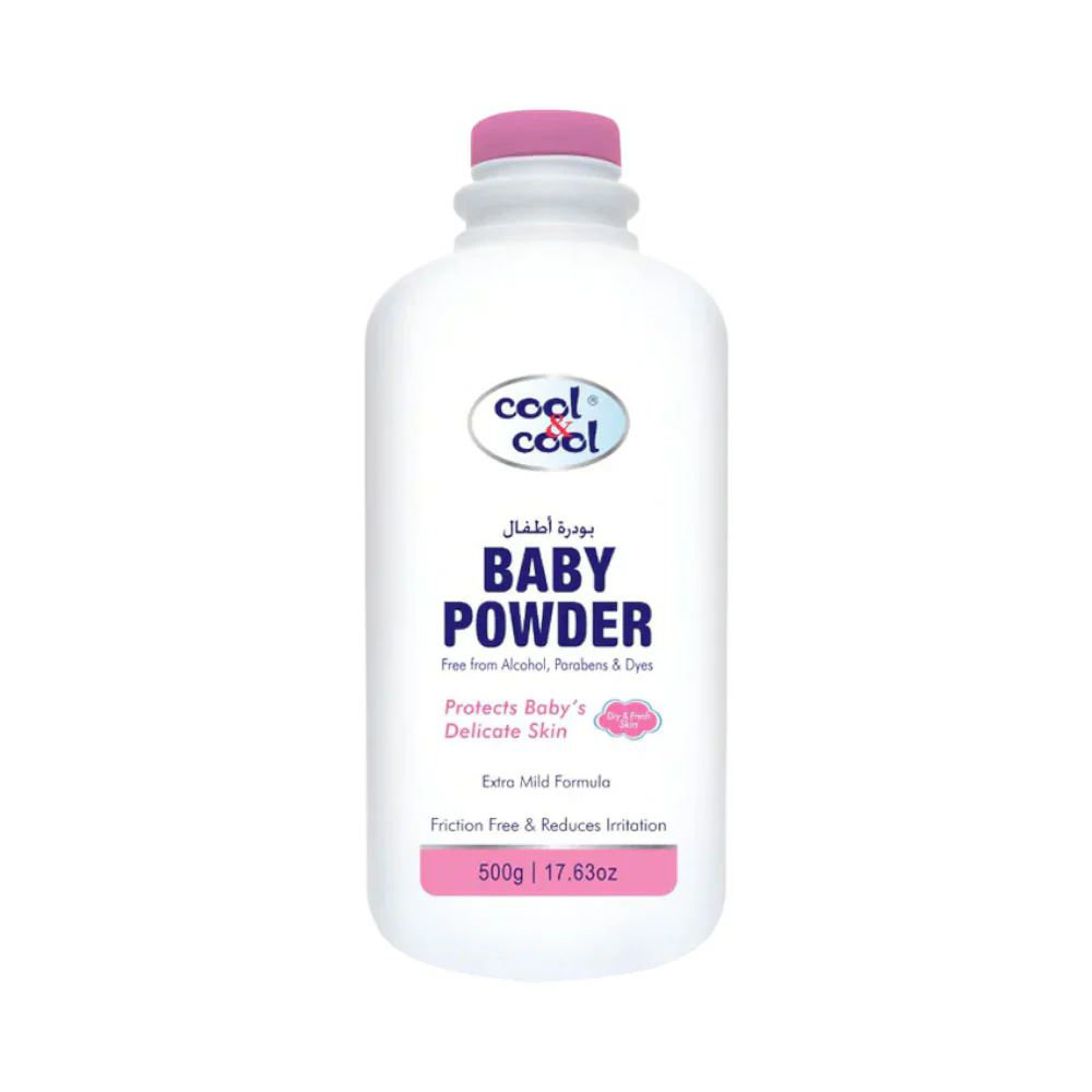 Picture of Cool & Cool Baby Powder Extra Mild Formula 500gm