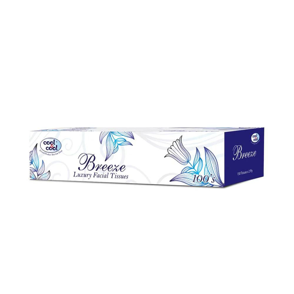 Picture of Cool & Cool Breeze Luxury Facial Tissues 100pcs