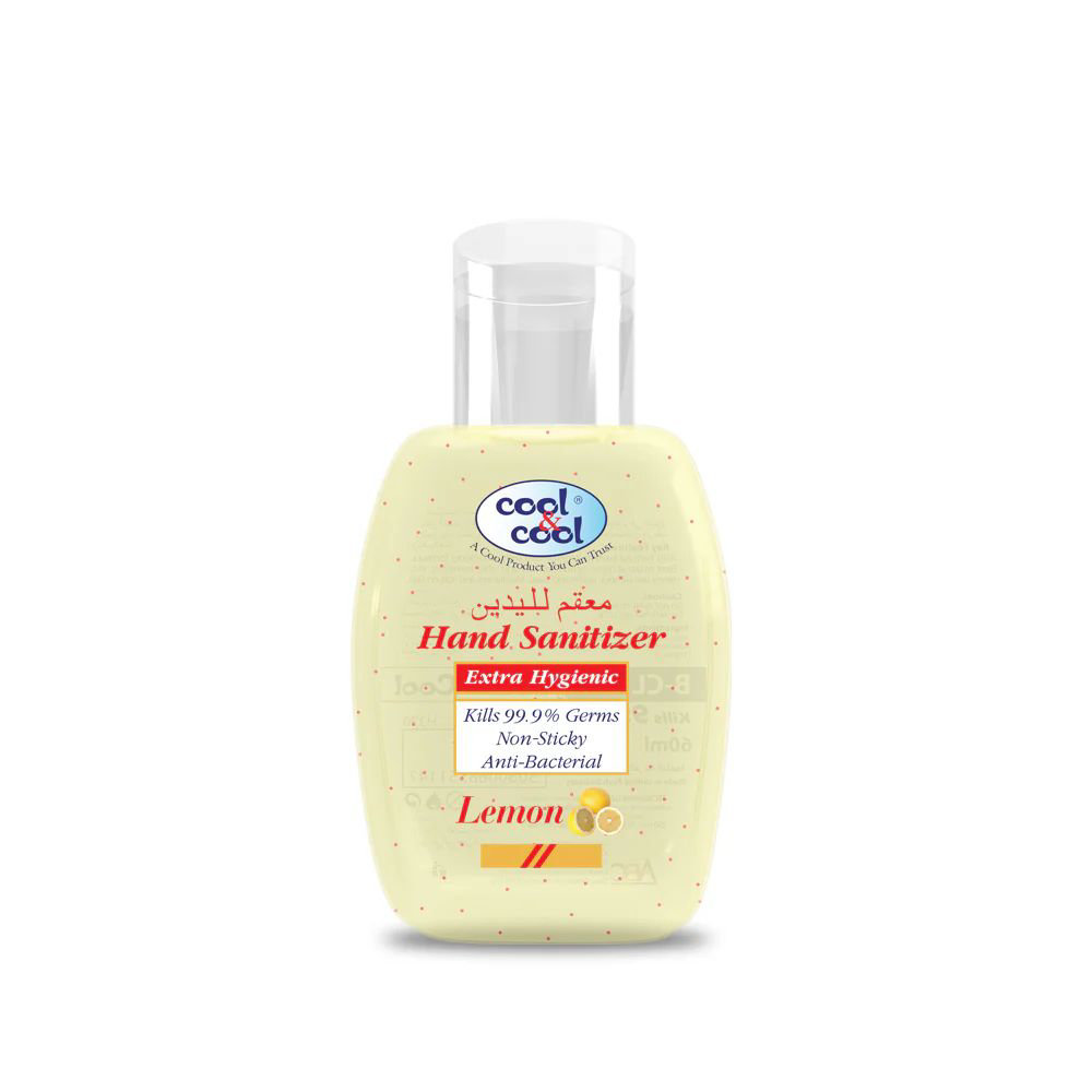 Picture of Cool & Cool Hand Sanitizer Extra Hygienic Lemon 60ml