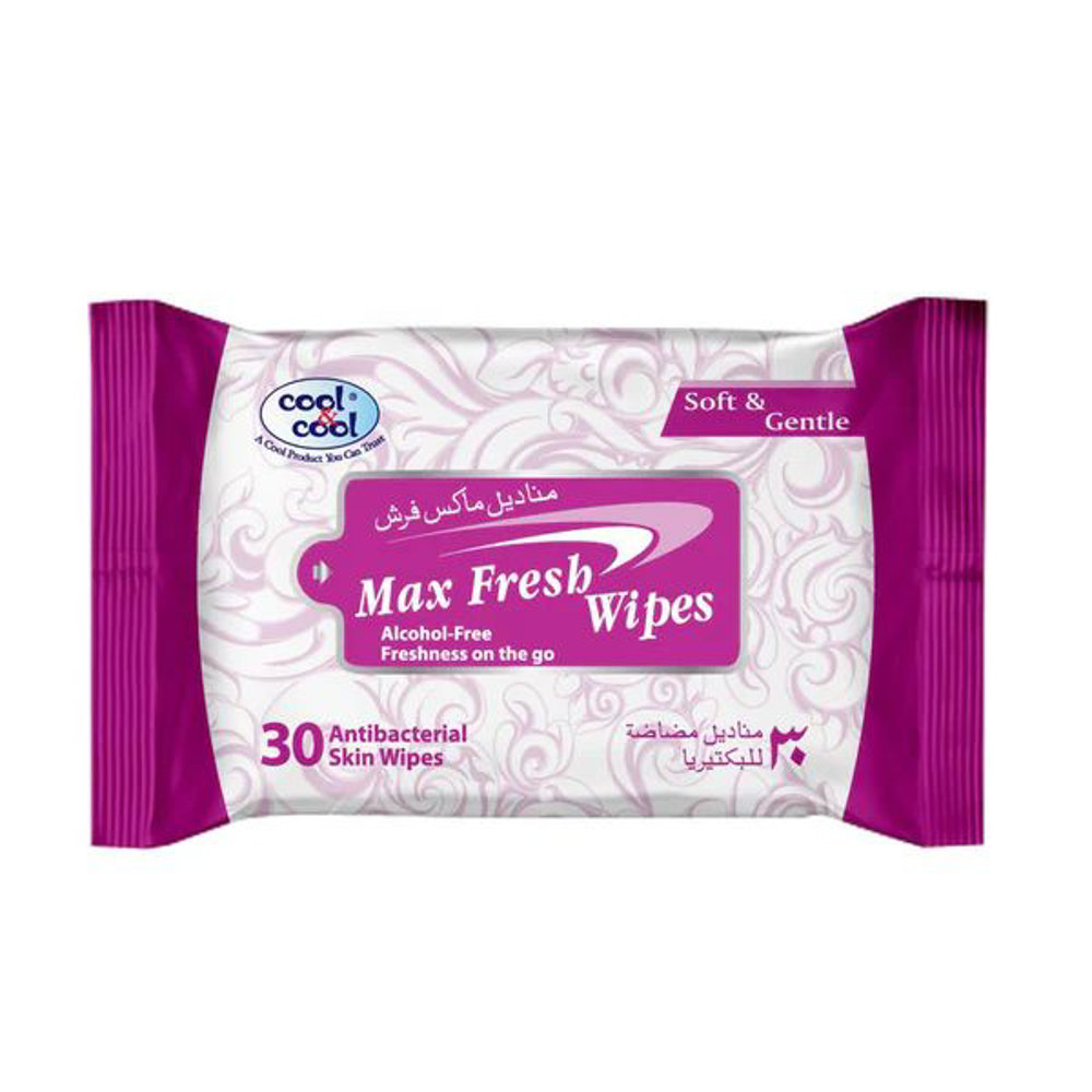 Picture of Cool & Cool Max Fresh Wipes 30pcs