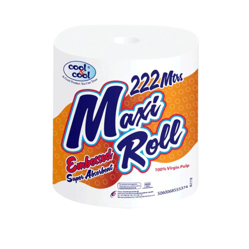 Picture of Cool & Cool Maxi Roll Super Absorbent 222mtrs