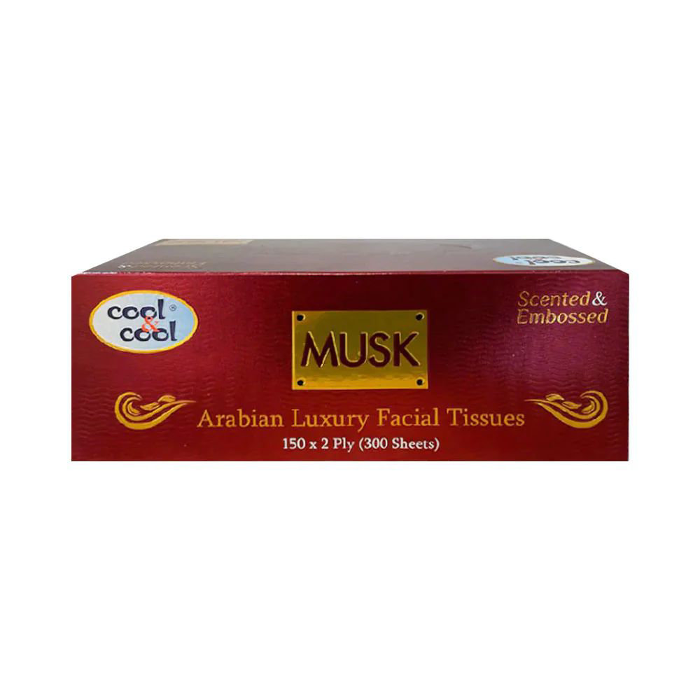 Picture of Cool & Cool Musk Arabian Luxury Facial Tissues 300pcs