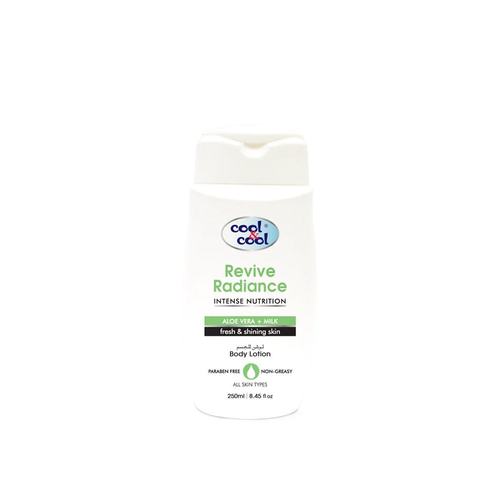 Picture of Cool & Cool Revive Radiance Aloe Vera+milk Body Lotion 250ml