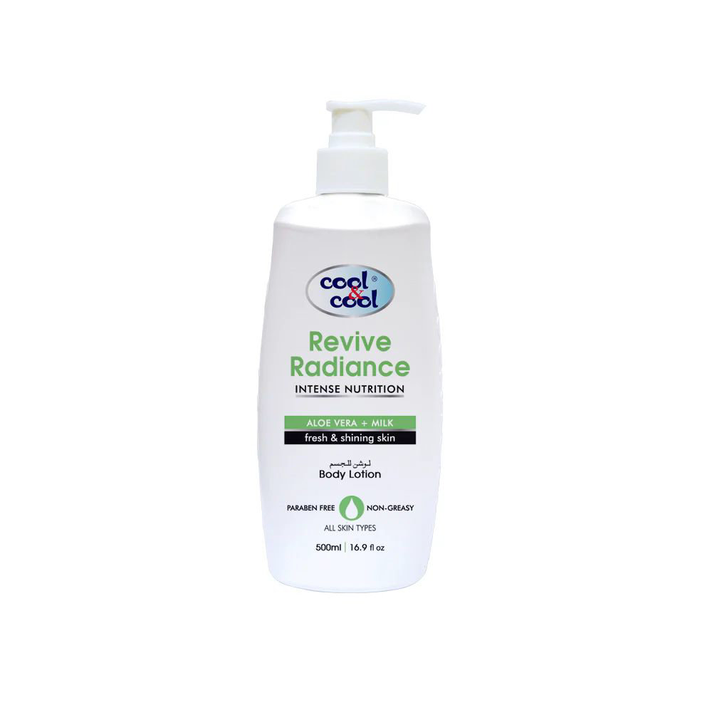 Picture of Cool & Cool Revive Radiance Aloe Vera+milk Body Lotion 500ml