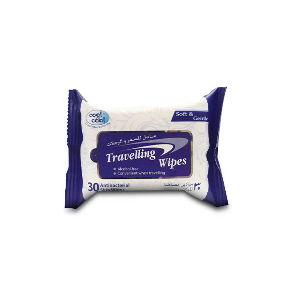 Picture of Cool & Cool Soft & Gentle Travelling Wipes 30pcs