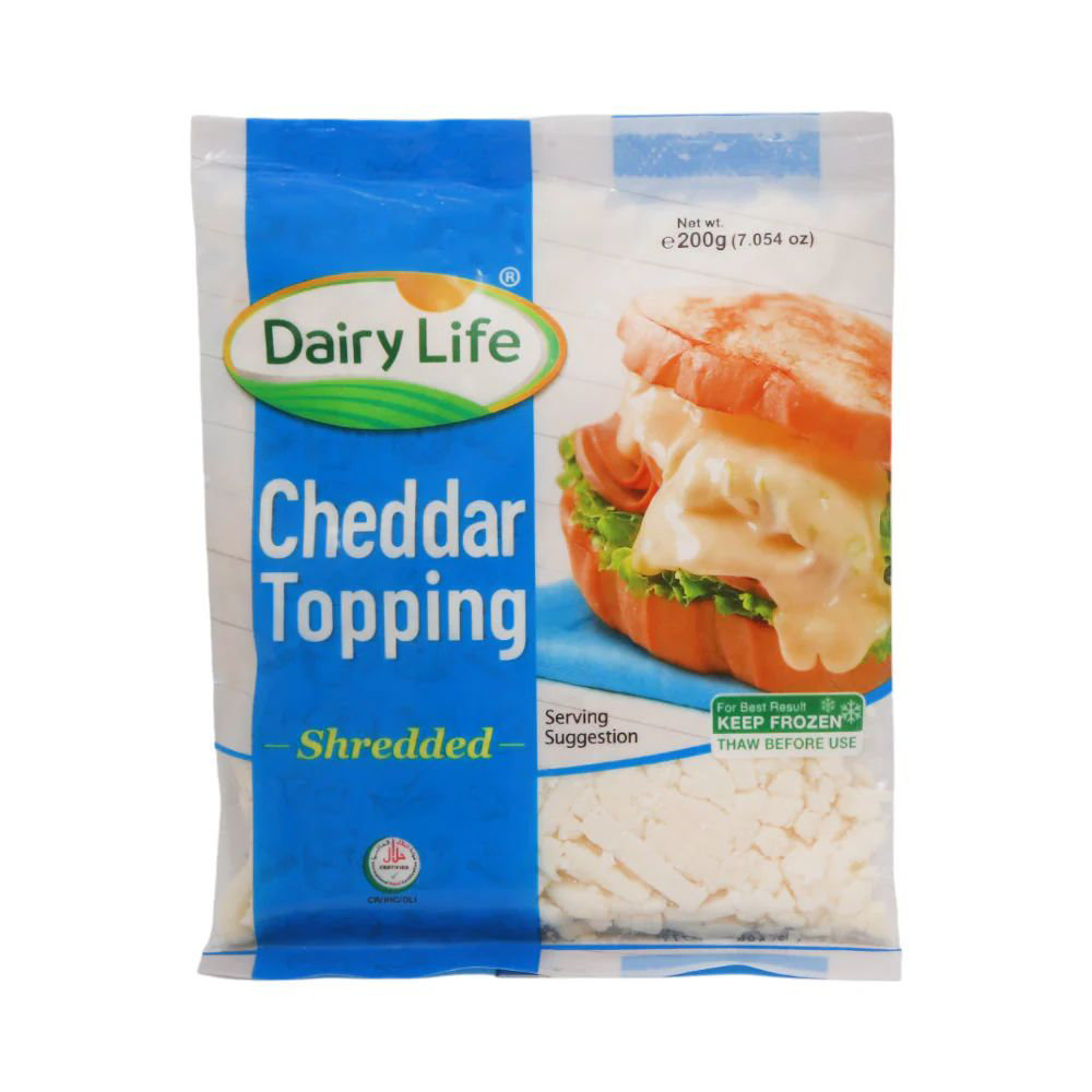 Picture of Dairy Life Cheddar Cheese 200gm