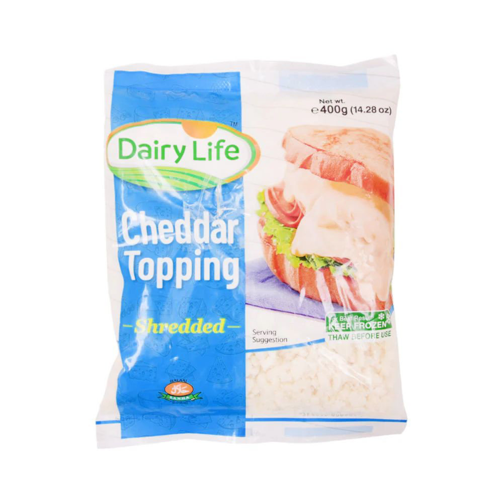 Picture of Dairy Life Cheddar Cheese 400gm