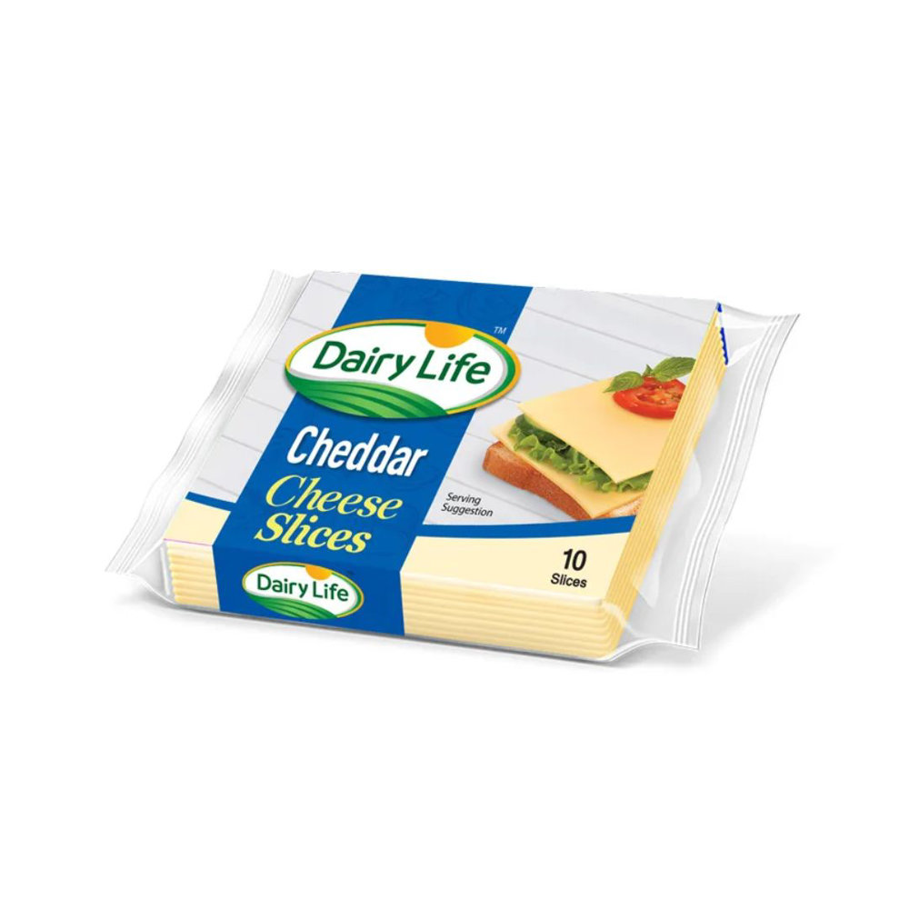 Picture of Dairy Life Cheddar Cheese Slice 180gm