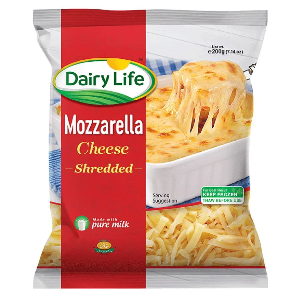 Picture of Dairy Life Mozzarella Cheese Shredded 200gm