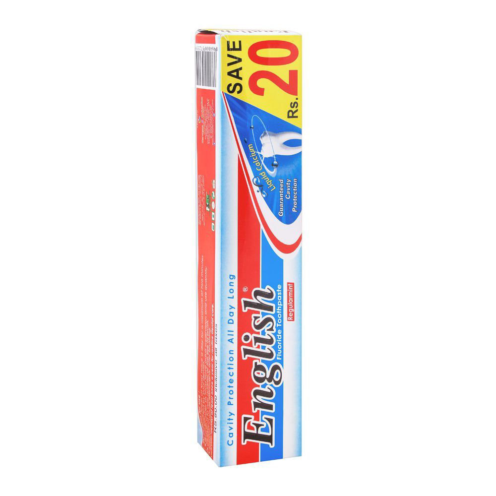 Picture of English Regularmint Toothpaste With Brush