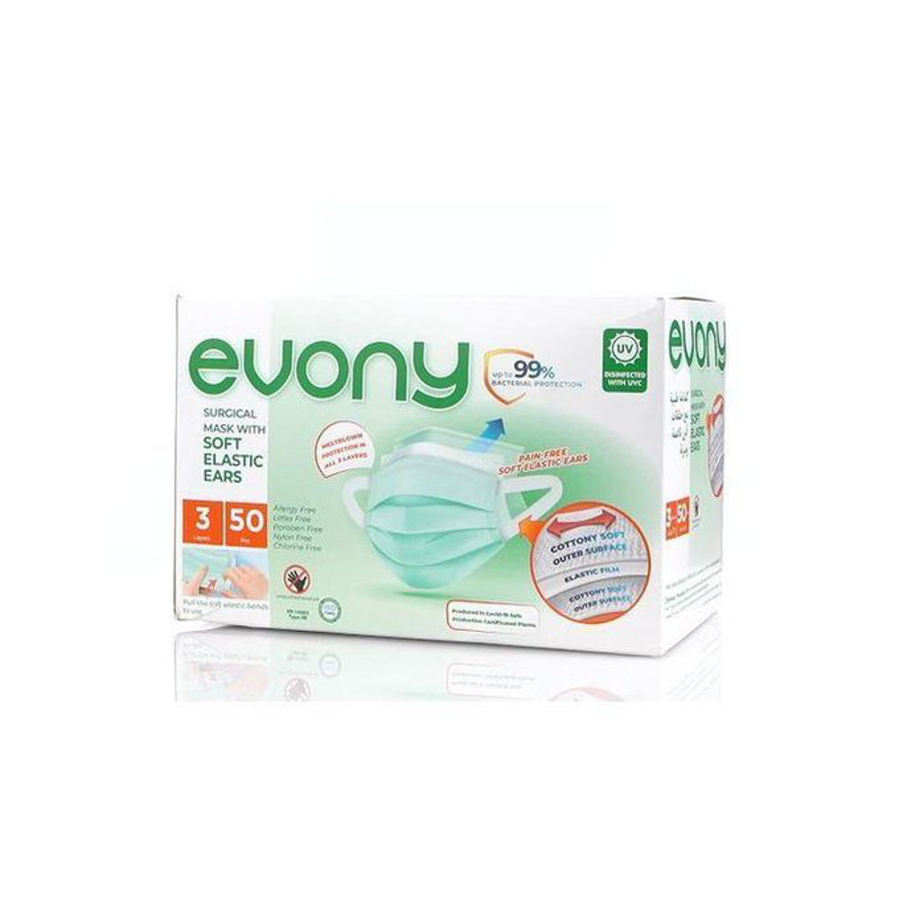 Picture of Evony Green Face Mask Box