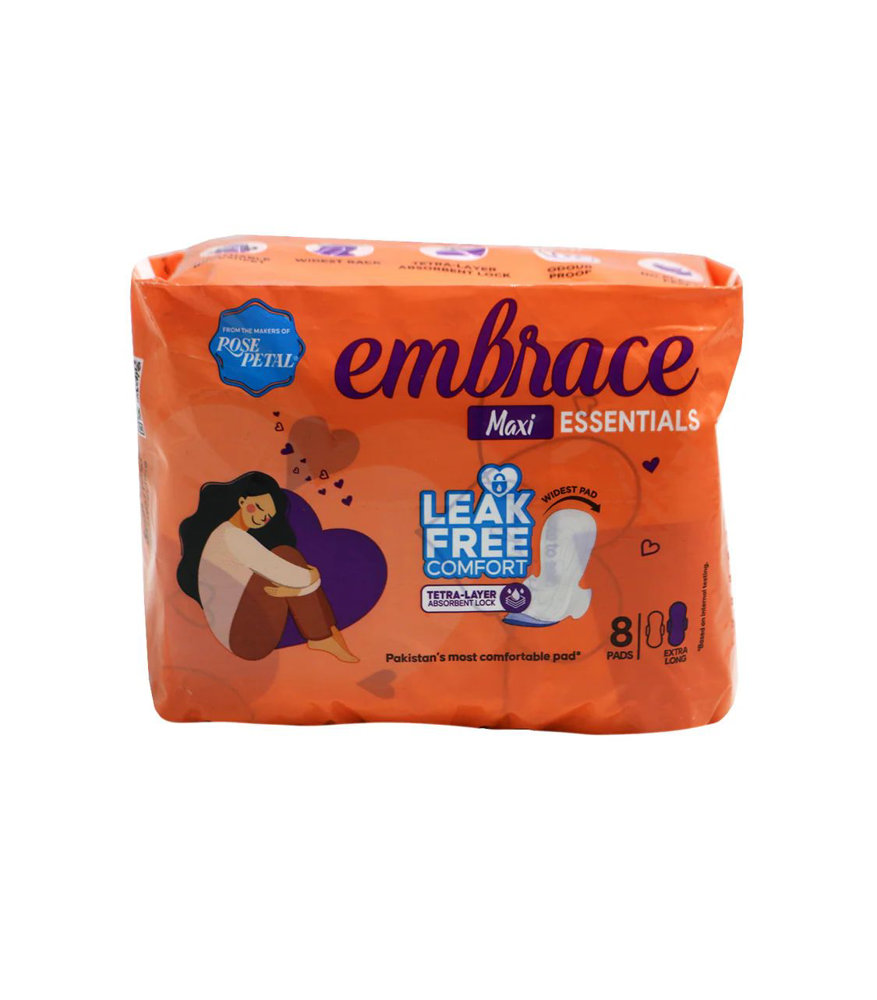 Picture of Embrace Maxi Essential Leak Free Xl 8pcs