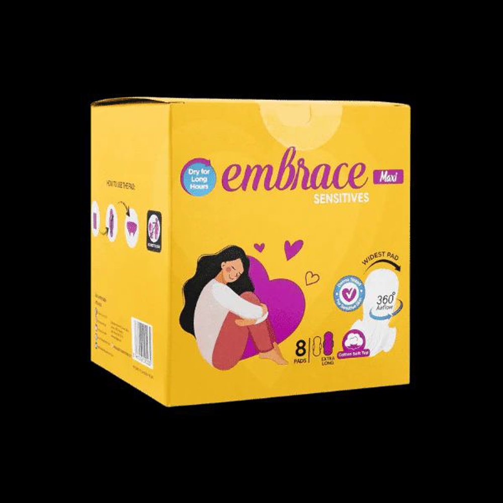 Picture of Embrace Maxi Sensitive Xl 8pads