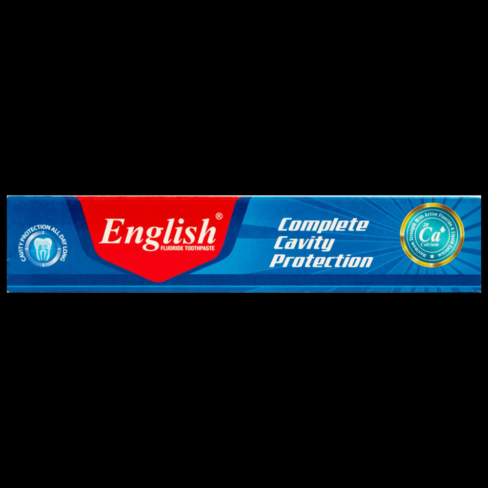 Picture of English Cavity Protection Toothpaste With Brush