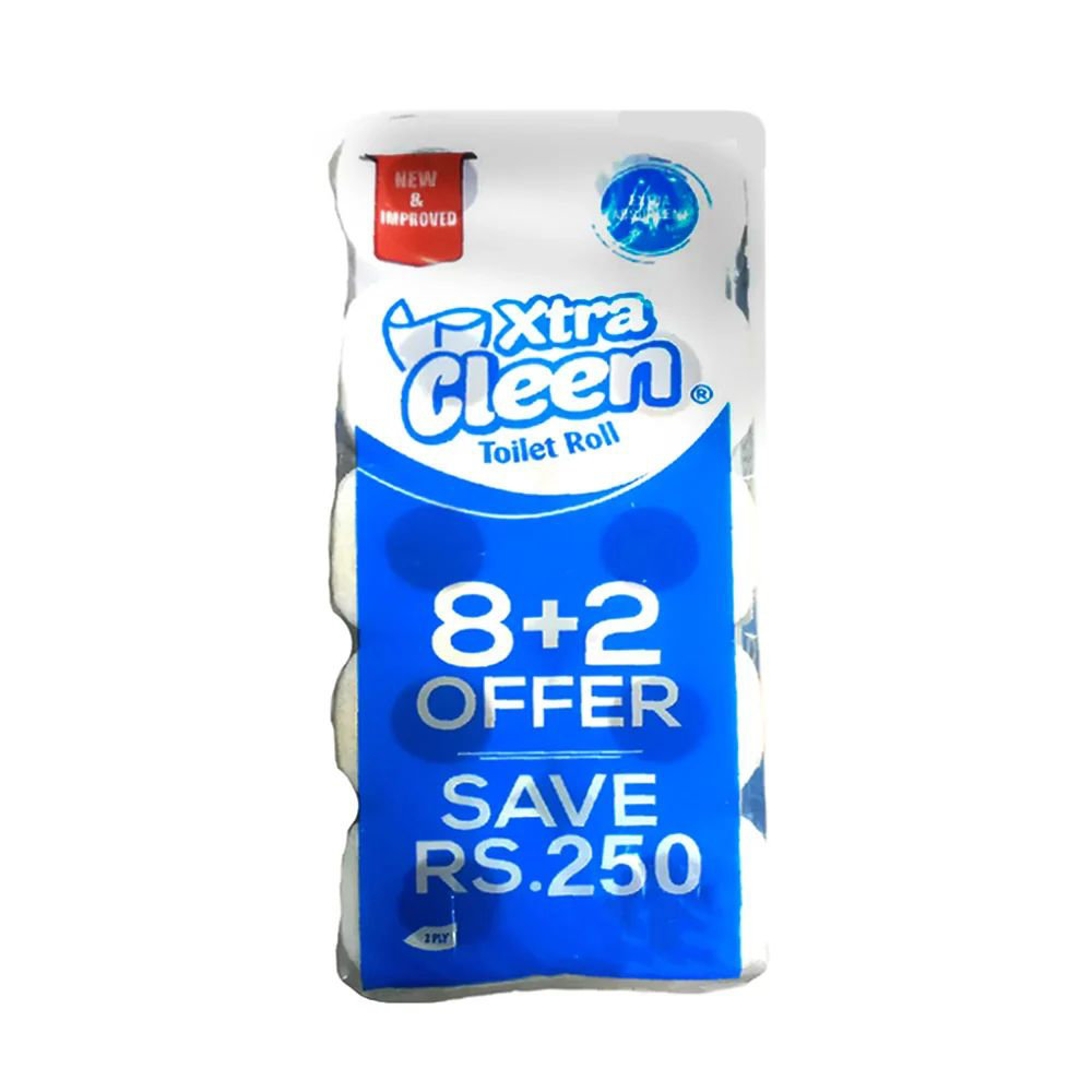 Picture of Extra Strong Extra Cleen Toilet Roll 8+2 Pack