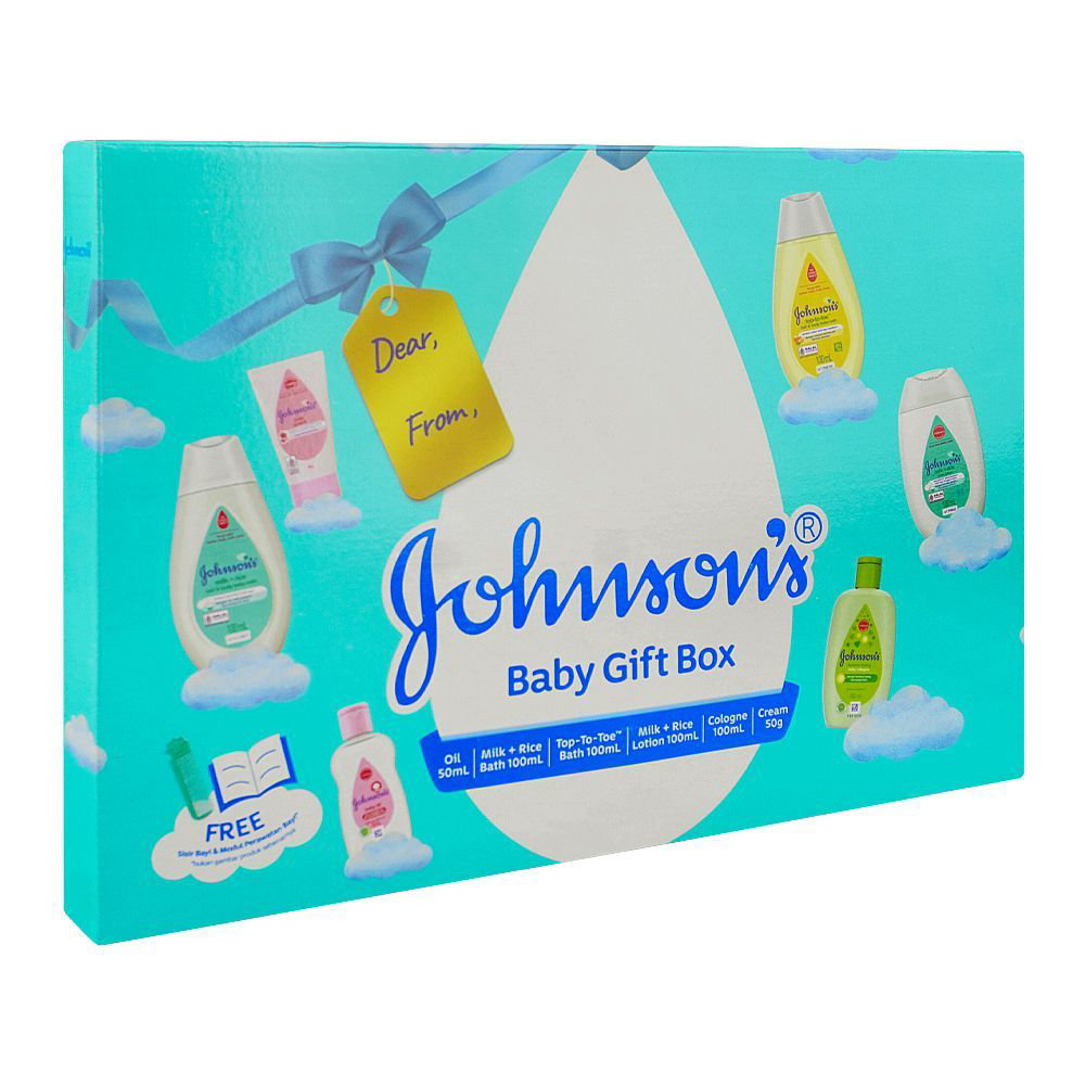 Picture of Johnson Baby Gift Set 6 In1 Green