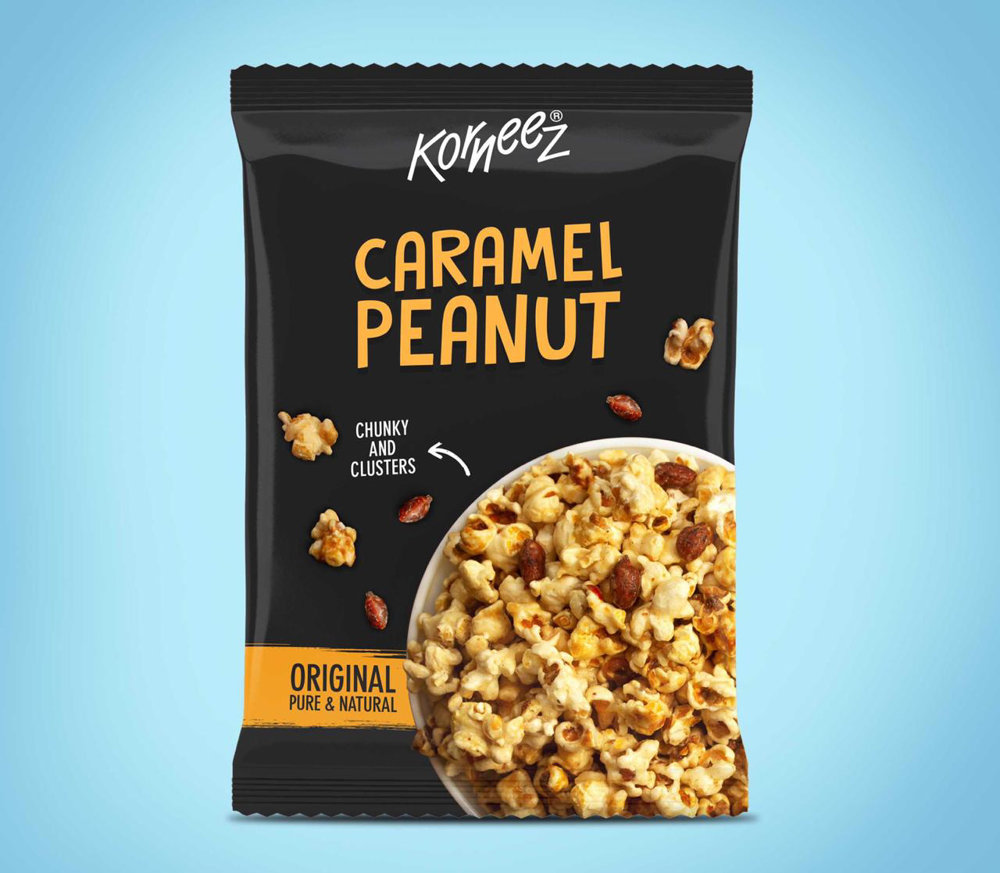 Picture of Korneez Caramel Peanut Popcorn 75gm