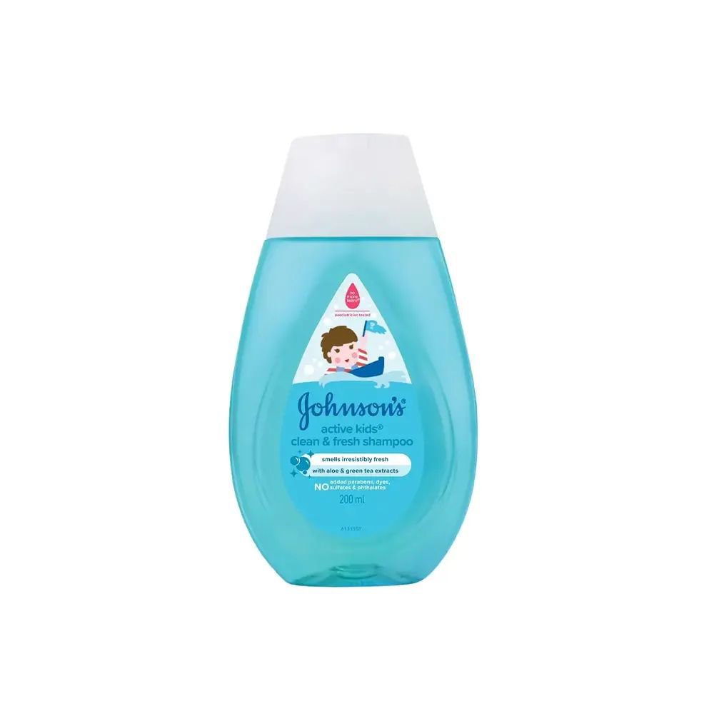 Picture of Johnsons Kids Active Cleans & Fresh Shampoo 100ml
