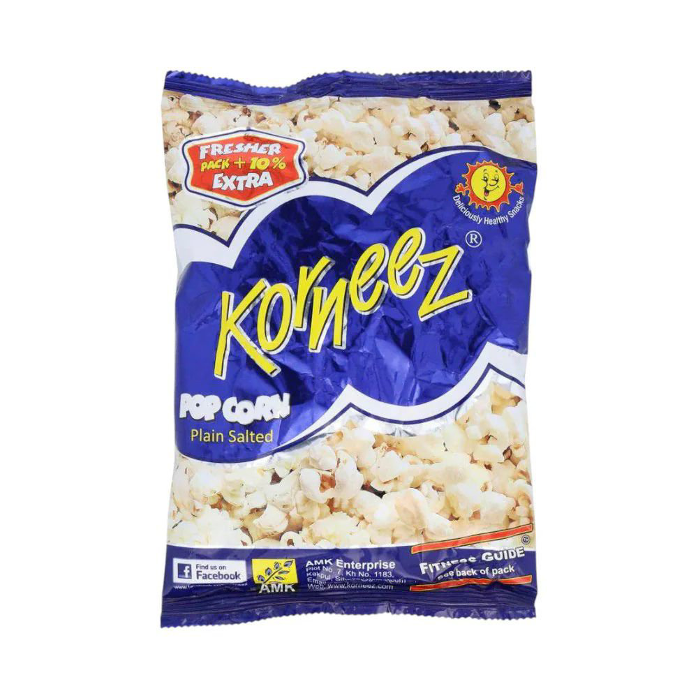 Picture of Korneez Plain Salted Popcorn 40gm
