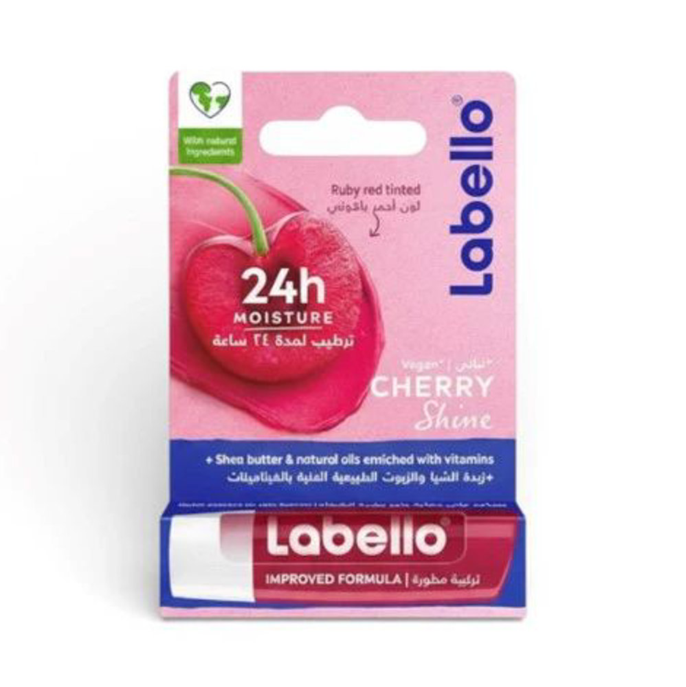 Picture of Labello Cherry Shine Moisture Lip Balm 5gm