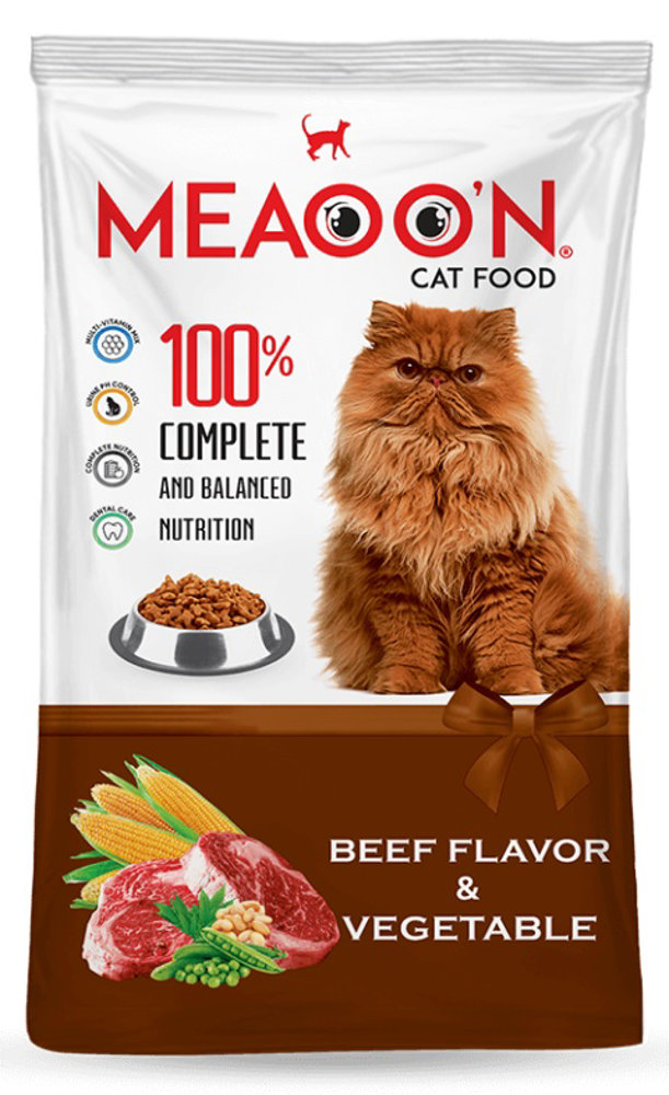 Picture of Meaoon Beef & Vegetable Cat Food 400gm