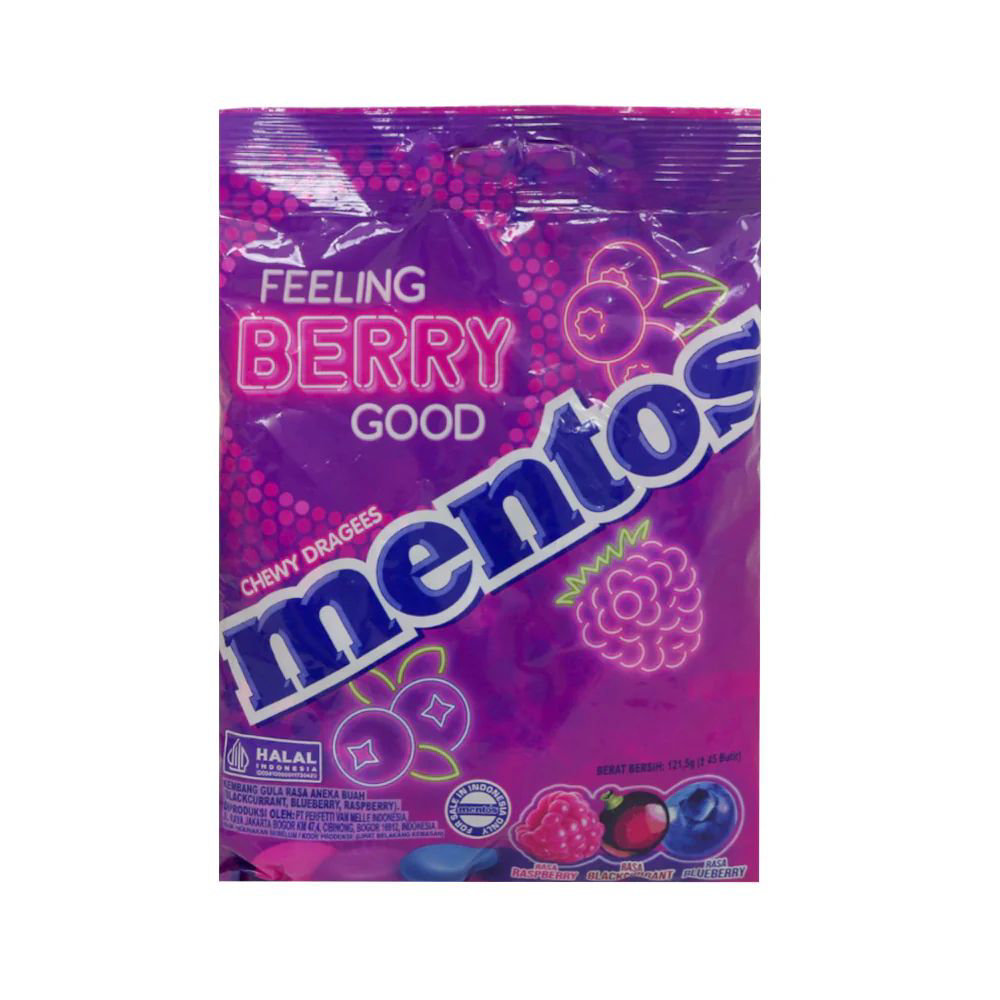Picture of Mentos Berry Chewy Dragees 29gm